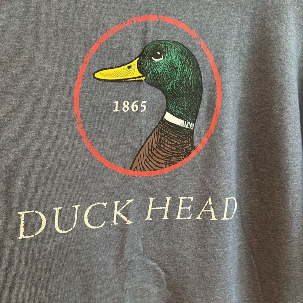 Duck Head Blue Short Sleeve Tee - Picture 5 of 6